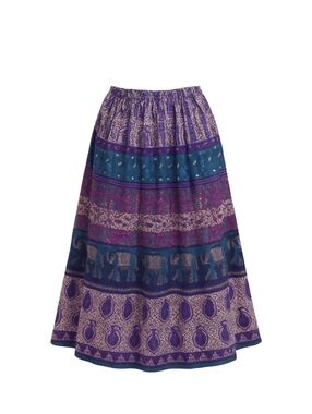 Zara Bohemian Jaipur Elephant Print Maxi